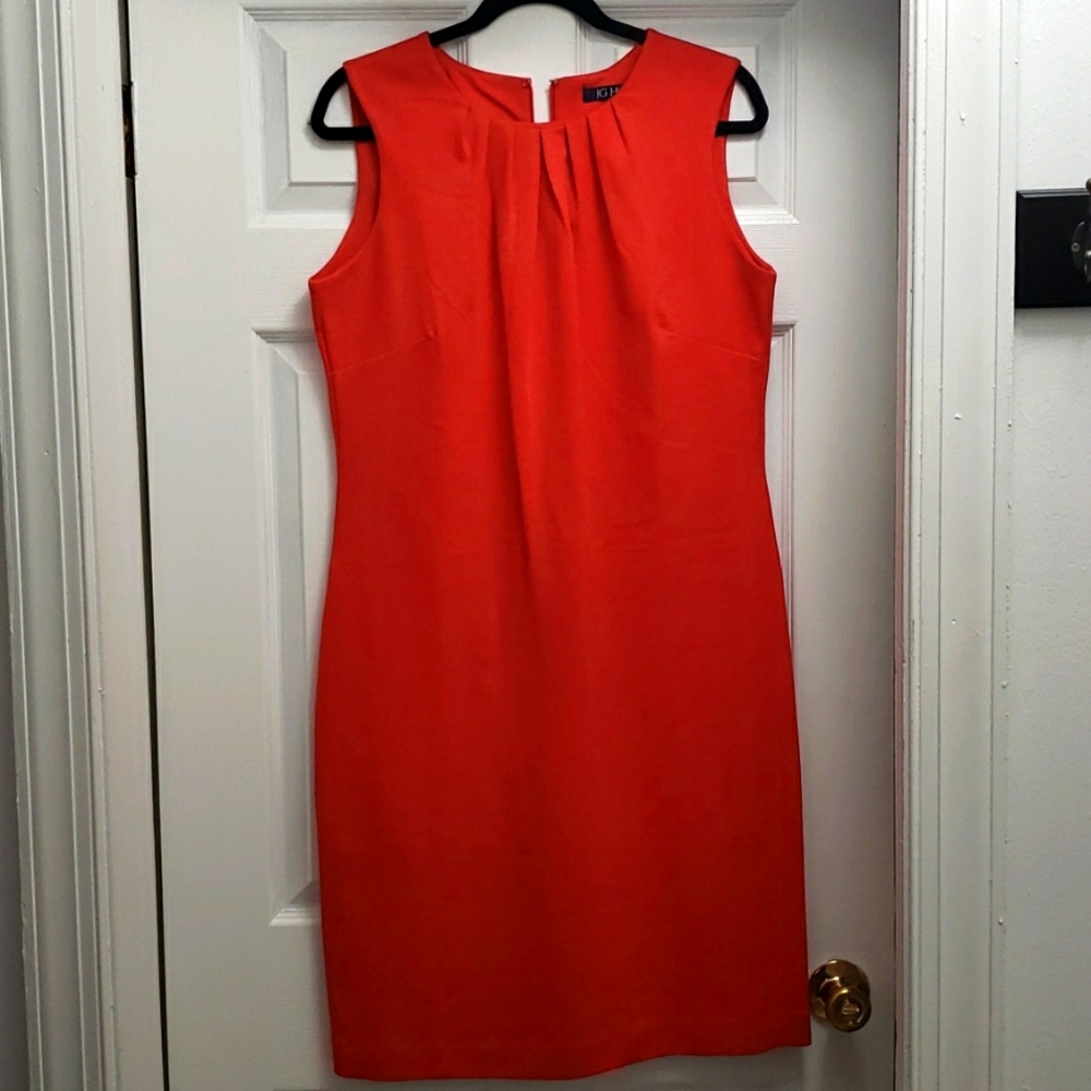 JG Hook Red Sleeveless Dress Size 12